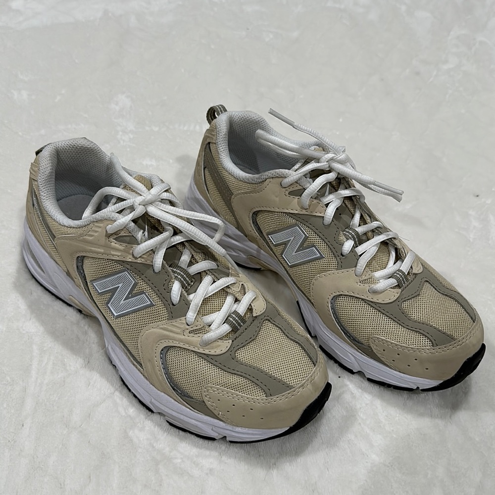 NEW BALANCE 530 cream leather